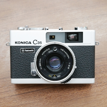 KONICA C35 FLASH MATIC 整備済み - フィルムカメラ