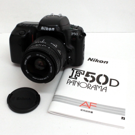 Nikon F50D パノラマ TAMRON レンズ 説明書 - フィルムカメラ