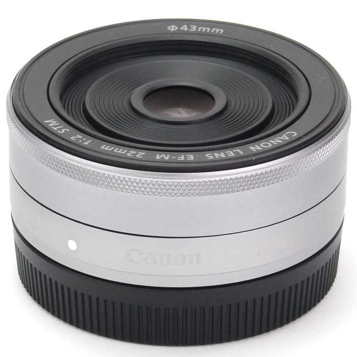 チャンプカメラ | キヤノン(CANON) EF-M 22mm F2 STM シルバー