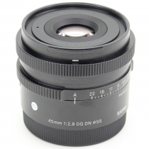中古　美品　SIGMA C 45mm F2.8 DG DN ソニーE用 チャンプカメラ | シグマ(SIGMA) C 45mm F2.8 DG DN ソニーE