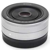 チャンプカメラ | キヤノン(CANON) EF-M 22mm F2 STM シルバー